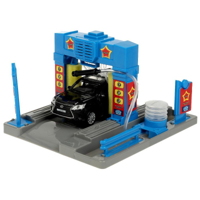 Игровой набор Автомойка с водой Технопарк WASHSET-17PLWAT-LX 01